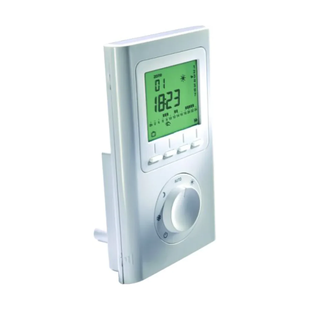 Panasonic Wireless LCD room thermostat with
weekly timer.